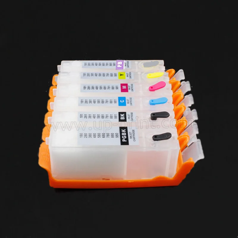 UP PGI-480 PGI480 CLI481 XXL Empty refillable Ink Cartridge For canon TR7540 TR8540 TS6140 TS8140 TS9140 printer