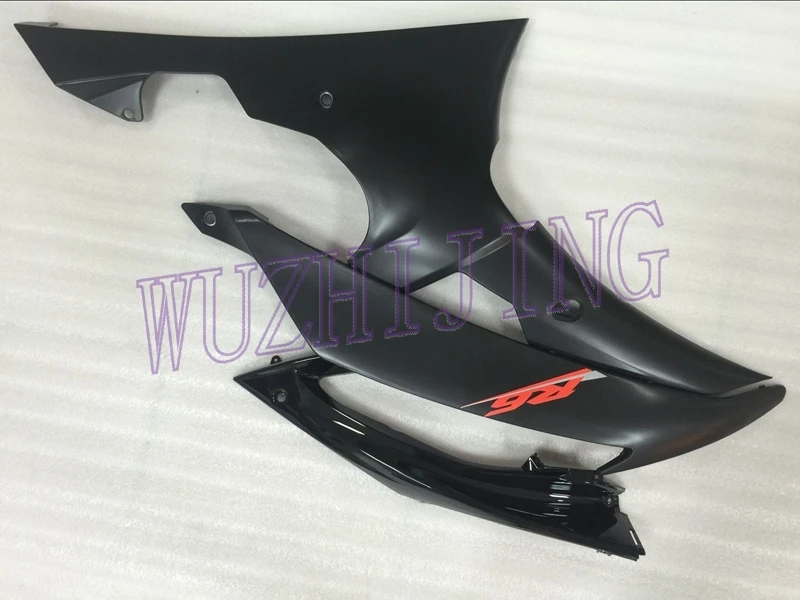 Наборы обтекателей YZF R6 10 11 обтекатель YZF600 R6 10 11 материя черный обтекатель для YAMAHA YZFR6 2008