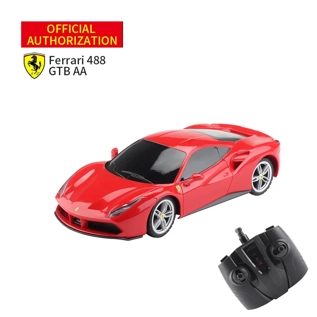 1:18 Ferrari высокая скорость дистанционного управления автомобиля снижение RC гоночный автомобиль модель, подарок для детей - Цвет: NO.2