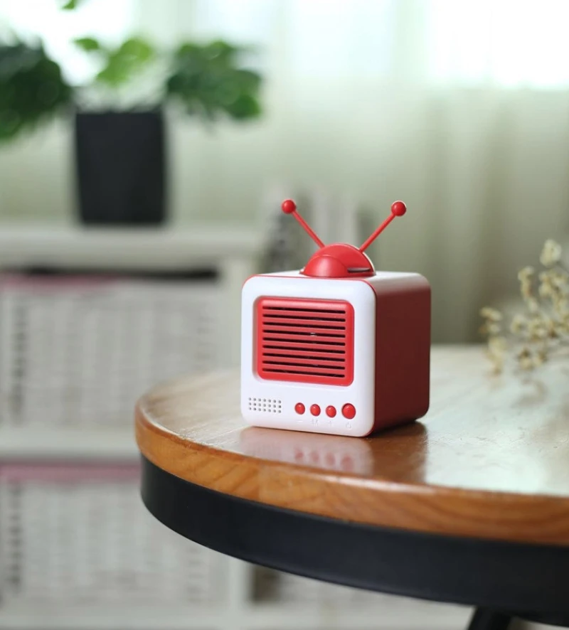 Мода Ретро ТВ моделирование Bluetooth динамик Peterhot PTH900 красочные беспроводной мини музыкальный плеер Кронштейн для мобильного телефона
