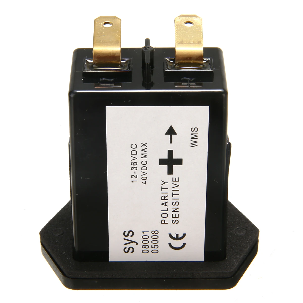 DC 12V-36V Rectangular Hour Meter Car Truck Tractor Hour Meter Outboard Engine Rectangular Meter For Marine Boat Truck