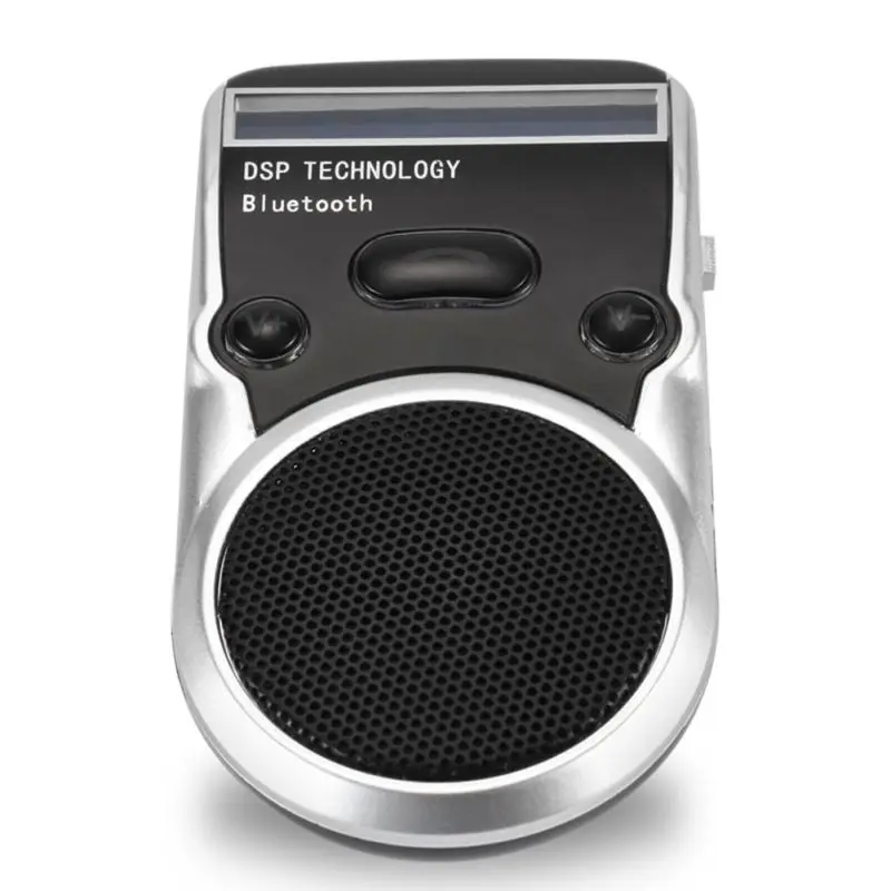 Автомобильный комплект на солнечной батарее, Автомобильный MP3-плеер, Bluetooth, громкая связь, вызов, ЖК-дисплей, солнцезащитный козырек, подсказки