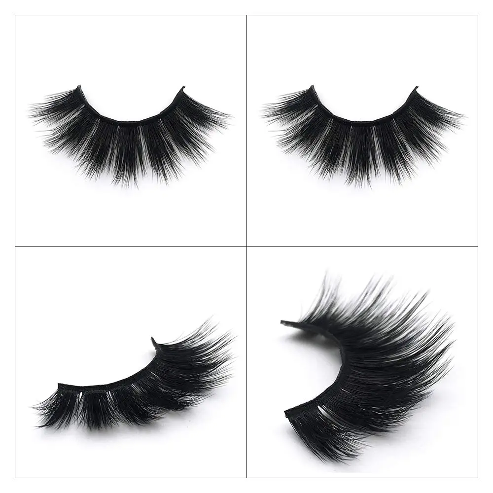 Miji Mila Eyelash 20mm Lashes 3D Faux Mink Long Natural Dramatic Fake Eyelashes With Lash Applicator lash Extension Supplies