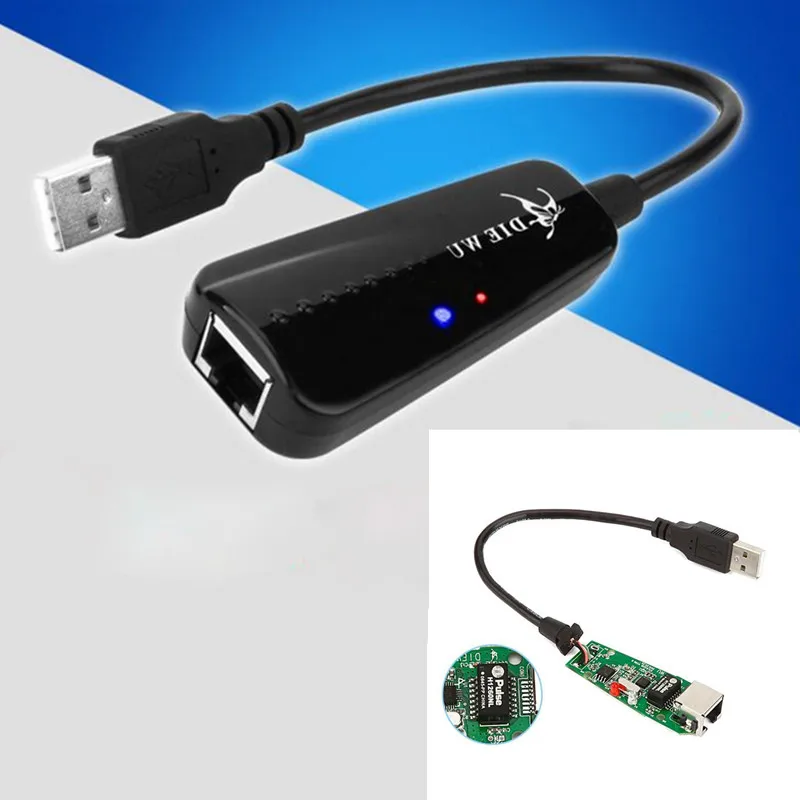 USB Ethernet адаптер Usb 2,0 Сетевая карта USB для Ethernet RJ45 Lan гигабитный Интернет для Windows 7/8/10/XP USB Ethernet