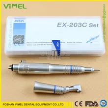 NSK Стиль стоматологический медленно низкая Скорость наконечник Комплект EX-203C набор е-образные щипцы для установки