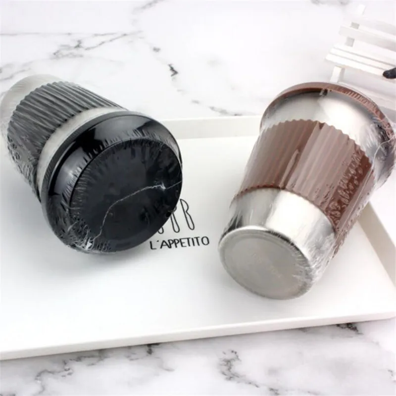 New Stainless Steel Thermo Cup Travel Coffee Mug with Lid Car Water Bottle Vacuum Flasks For Gift