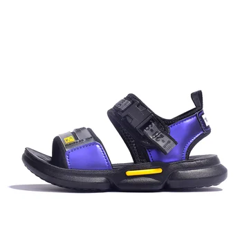 

Children's sandals,Kids boys summer shoes,Soft rubber sole and non-slip beach shoes for boy size 27-37 2020
