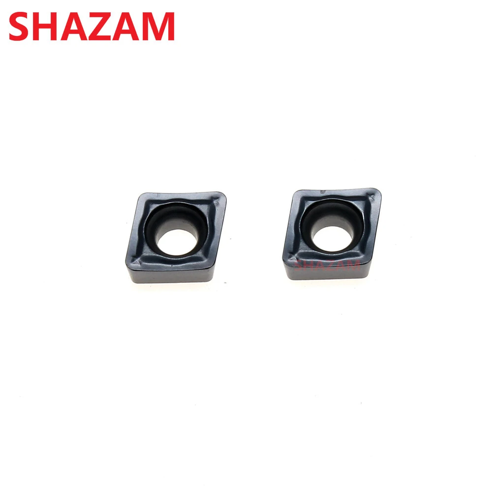 

CCMT2-2 CCMT060208 Carbide Inserts Cutter CNC Lathe Turning Tools For Metal Internal Turning Tool SHAZAM Wholesale IC907 Inserts