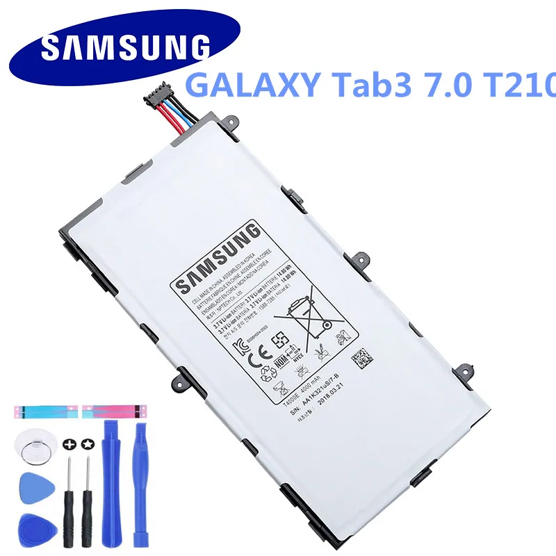 Новый аккумулятор для планшетов Samsung Galaxy Tab 3 7 0 T210 T4000E T211 SM T215 GT P3200 P3210 сменные