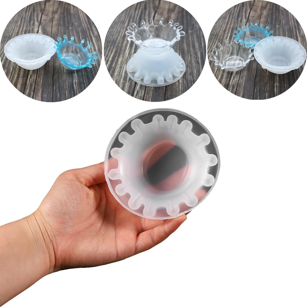 

Crystal Epoxy Molds High Mirror Silicone Mold Pendant Storage Box Mould Cake Mould For DIY Handmade Water Drop Decoration Molds