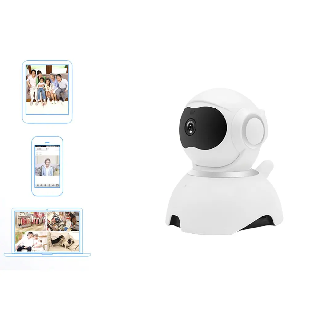 Смарт-камера Веб-камера 1080P Wifi панорамирование Wifi Ip видеокамера для просмотра монитор ночного видения 360 угол дома панорамный