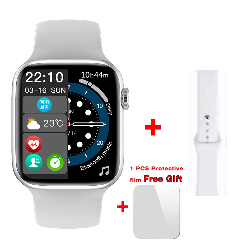 EnohpLX Original W27 Pro W17 Pro Full Screen Smart Watch 44MM Men W27 Smartwatch With Password Split IWO 16 PK DT7 plus X8 Max 