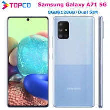 Samsung Galaxy A71 5G A7160 Dual Sim Octa Core 6.7" 4 back Cameras 8GB&128GB Original Mobile Phone NFC
