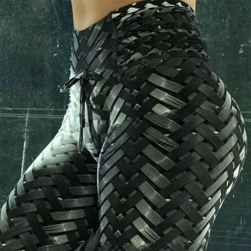 

Women Leggings High Waist Fitness Leggings 3D Printing Leaf Slim Leggings Jeggings Legins Fitness Mujer O5