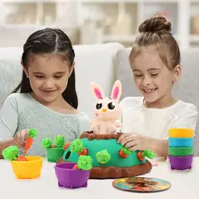 Креативный Забавный прыгающий Кролик Настольная игра доска настольная семейная настольная игра; игрушка подарок на день рождения@ A