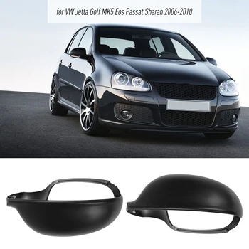 

1K0857537 Left Driver Side Matt Black Rearview Mirror Cover for VW Jetta Golf MK5 Eos Passat Sharan 2006 to 2010