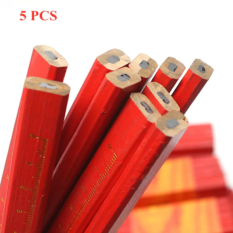 

5 шт., черные свинцовые столяры для деревообработки