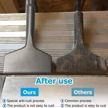 Sds Plus хвостовик 75 мм широкий электрический молоток долото угловой сверхмощный изогнутая плитка долото