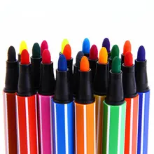 Моющаяся цветная ручка, художественный маркер, канцелярские принадлежности для детей, для рисования, безопасная Нетоксичная живопись, водная цветная ручка, набор для девочек и мальчиков, подарки