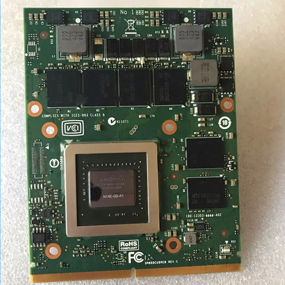 Оригинальный GTX770M GTX 770 м 3 Гб оперативной памяти N14E-GS-A1 карты gráfica de видео VGA для Dell
