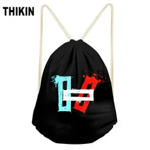 ThiKin/, Twenty One Pilots, сумка на шнурке с принтом для подростков, для мальчиков и девочек, модные сумки на плечо, крутой узор, индивидуальный заказ