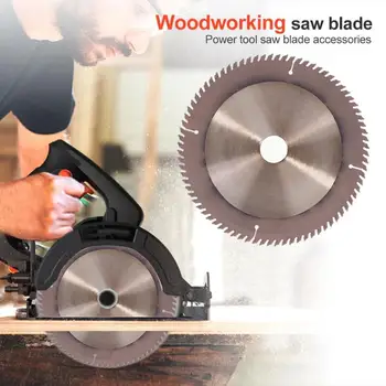 

80 Teeth Wood Saw Blade Sharp Wear Resistance Durable Fine Workmanship High Speed Steel Grinder Wheel Professional Cutting Tool