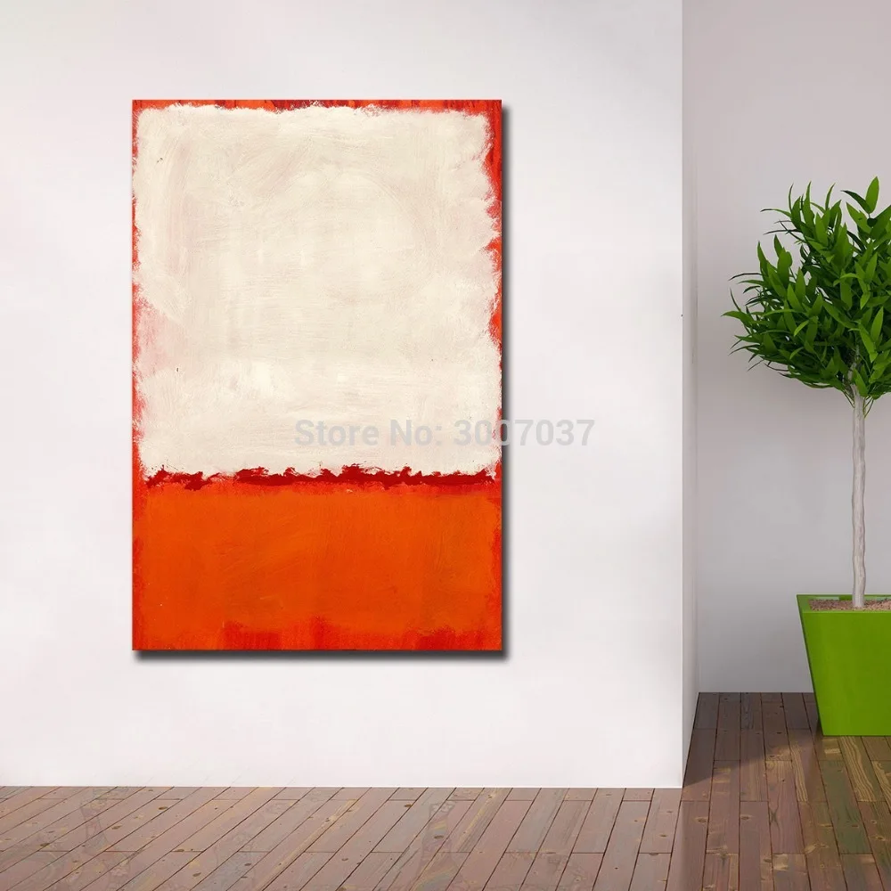 Бесплатная доставка Марка Ротко 100% ручная роспись картина маслом домашний декор