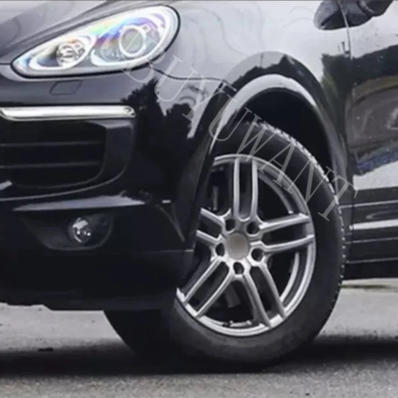 4 шт. Высокое качество авто брызговики автомобиля крыло Колеса брови протектор колеса Арка отделка полосы для Porsche Cayenne