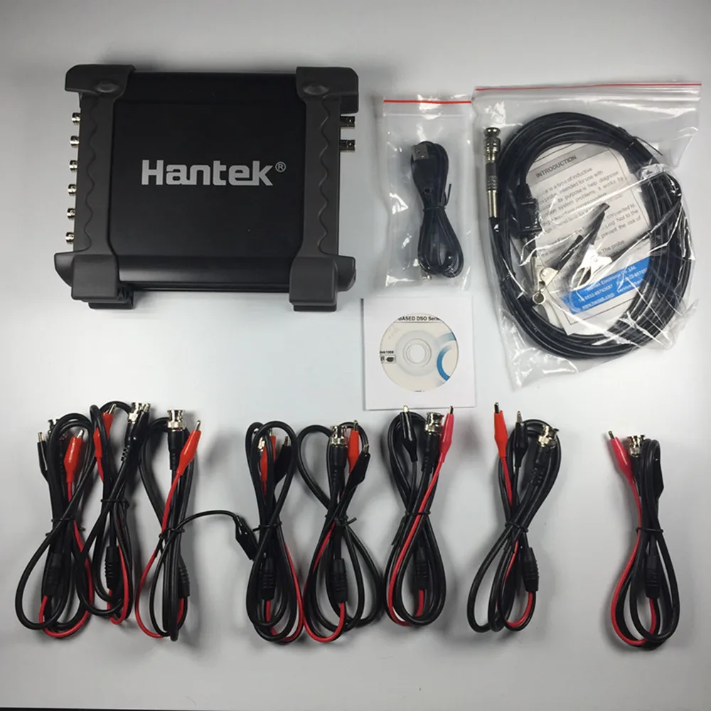

Hantek 1008C 8 Channel Virtual Automotive Oscilloscope DAQ Signal Generator