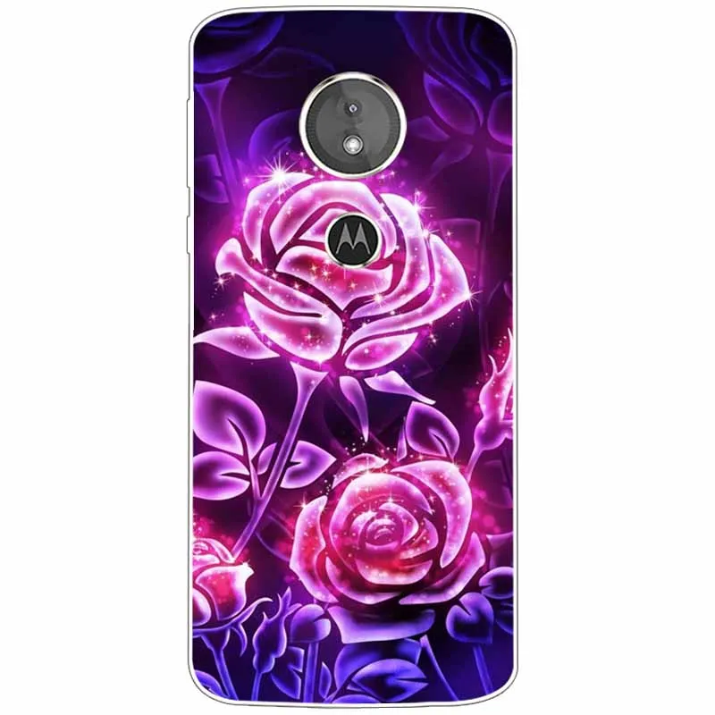 Animal Design TPU Soft Silicone Clear Case for Motorola Moto G6 Series