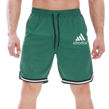 

Quick Dry Men Marathon Sports Jogging Fitness Shorts Mesh Loose Breathable Bodybuilding Shorts Men's Running Shorts Plus Size
