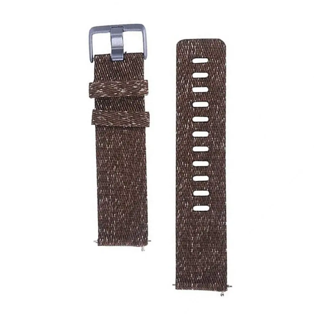 Durable Fashion Canvas Nylon Fabric Replacement Wristband Sport Wrist Bands Watch Band Strap Accessories 1