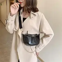 Ретро bolsa feminina bolso mujer Женская поясная сумка с цепочкой Кожаный Модный поясной ремень сумка через плечо кожаные сумки для женщин