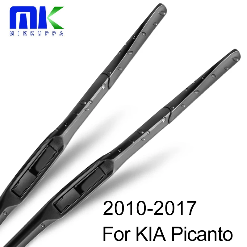 Щетки стеклоочистителя Mikkuppa для hyundai Accent 2011 2012 2013 Пара 2"+ 16" стеклоочиститель автомобильные аксессуары