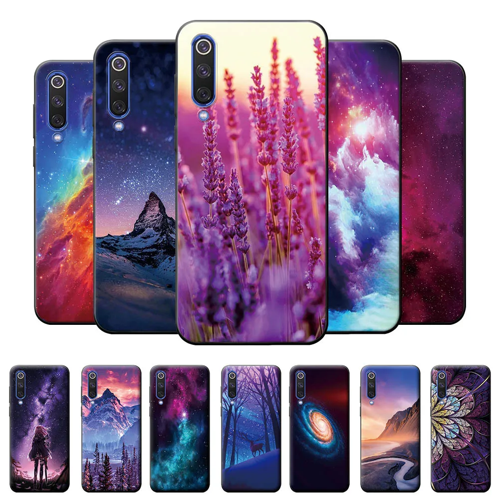 Custodia Per Xiaomi Mi 9 Custodia Xiaomi Mi 9 Se Custodia Morbida In Silicone Per Xiaomi Mi 9 9Se 9 Lite Cover In Tpu Nera Su Xiaomi Mi 9 Lite