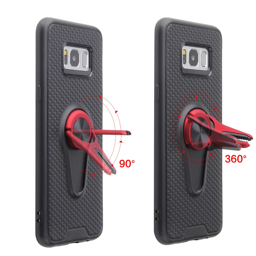 Для samsung GALAXY A10 A20 A30 A40 A50 A70 A80 A90 A530 A730 чехол newr автомобильный воздушный Выход Кронштейн Крышка для samsung A10E A20E ca