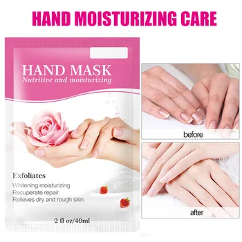 

1 Bag Hand Whitening Nourishing Moisturizing Spa Gloves Soft Hand Care A7