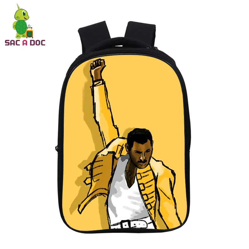 Mochila Freddie Mercury, мини рюкзак, женский рюкзак, школьные сумки для подростков, девочек и мальчиков, 14,5 дюймов, Детские рюкзаки, рюкзак для путешествий - Цвет: 142