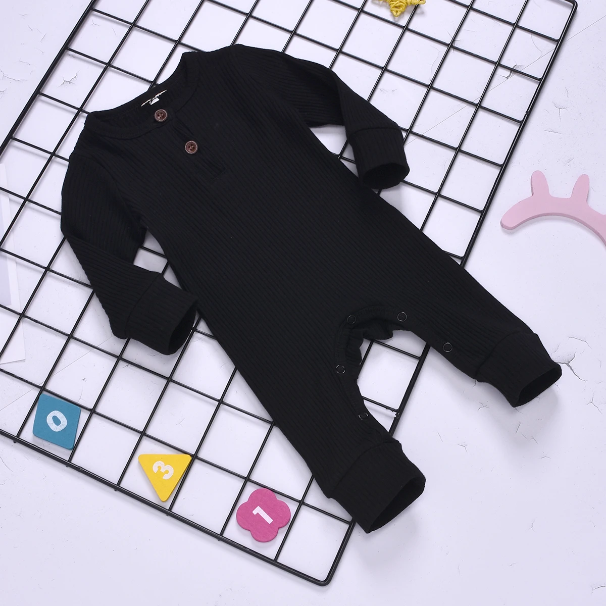 2019 Comfortable soft funny boy and girl organic baby clothes sleepsuit clothing romper Sets