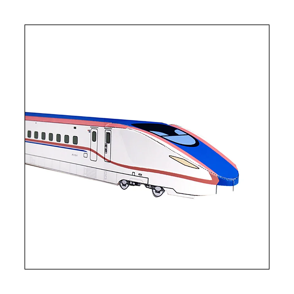 Shinkansen Series E7 Kagayaki Mini Train Locomotives Origami