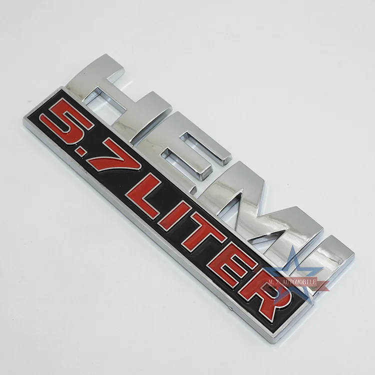 Подходит для Jeep new style Grand Cherokee 5.7L Hemi 6,4 литровый Автомобильный логотип наклейки бампер модифицированные