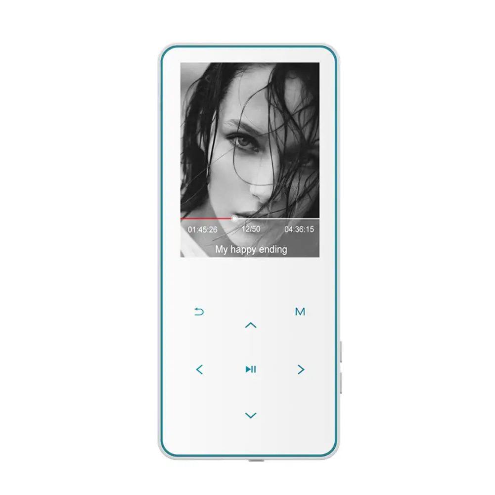 HIFI Bluetooth Сенсорный экран MP3 плеер многофункциональный портативный тонкий MP5 студентов английский плеер для бега без потерь