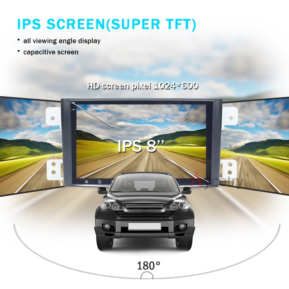 DSP Android 9,0 Автомобильный мультимедийный радиоприемник для Suzuki Grand Vitara Escudo 2005-2012 gps навигация ips экран головное устройство без DVD плеера