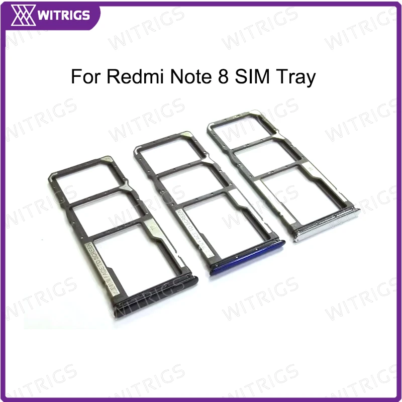 

Witrigs For Redmi Note 8 SIM Card Tray Holder Slot Socket Replacement Parts