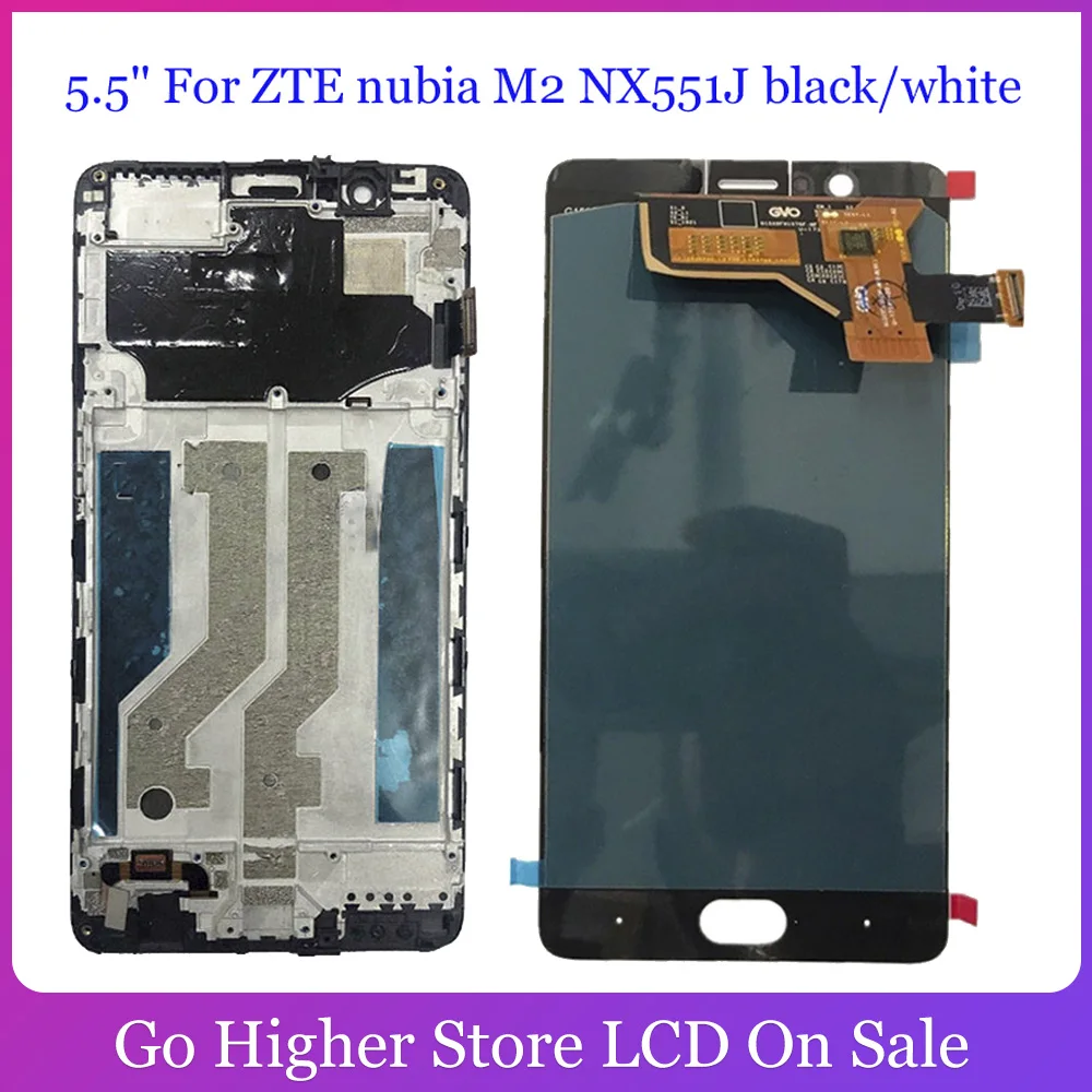 5 дюйма для ZTE Nubia M2 NX551J ЖК-дисплей сенсорная панель дигитайзер экран стекло сенсор
