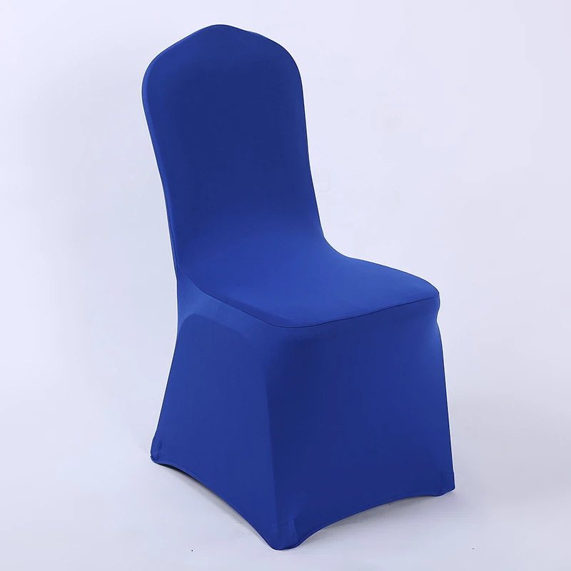 20pcs/lot Universal Outdoor Event Chair Cover Lycra Spandex White Chair Covers Spandex Banquet Wedding Decoration Removeable