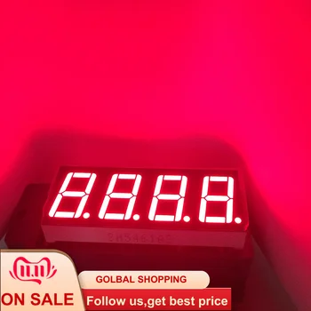 

5pcs LED Display 0.56 inch 7 Segment 4 Digital Number Display Numbers Module Segmentos RED LED Module Common Cathode or Anode