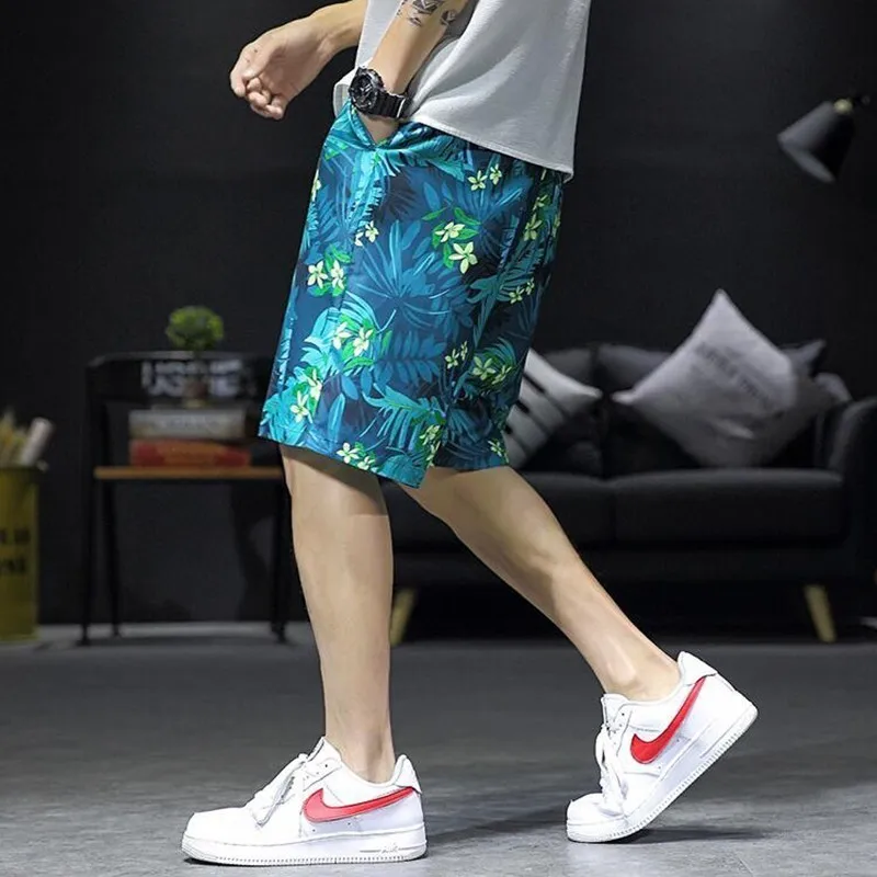 Nieuwe Mode Losse прямые удобные мужские шорты Zomer Merk Grote Maat Masculino Korte Masculino Mannen шорты х/б