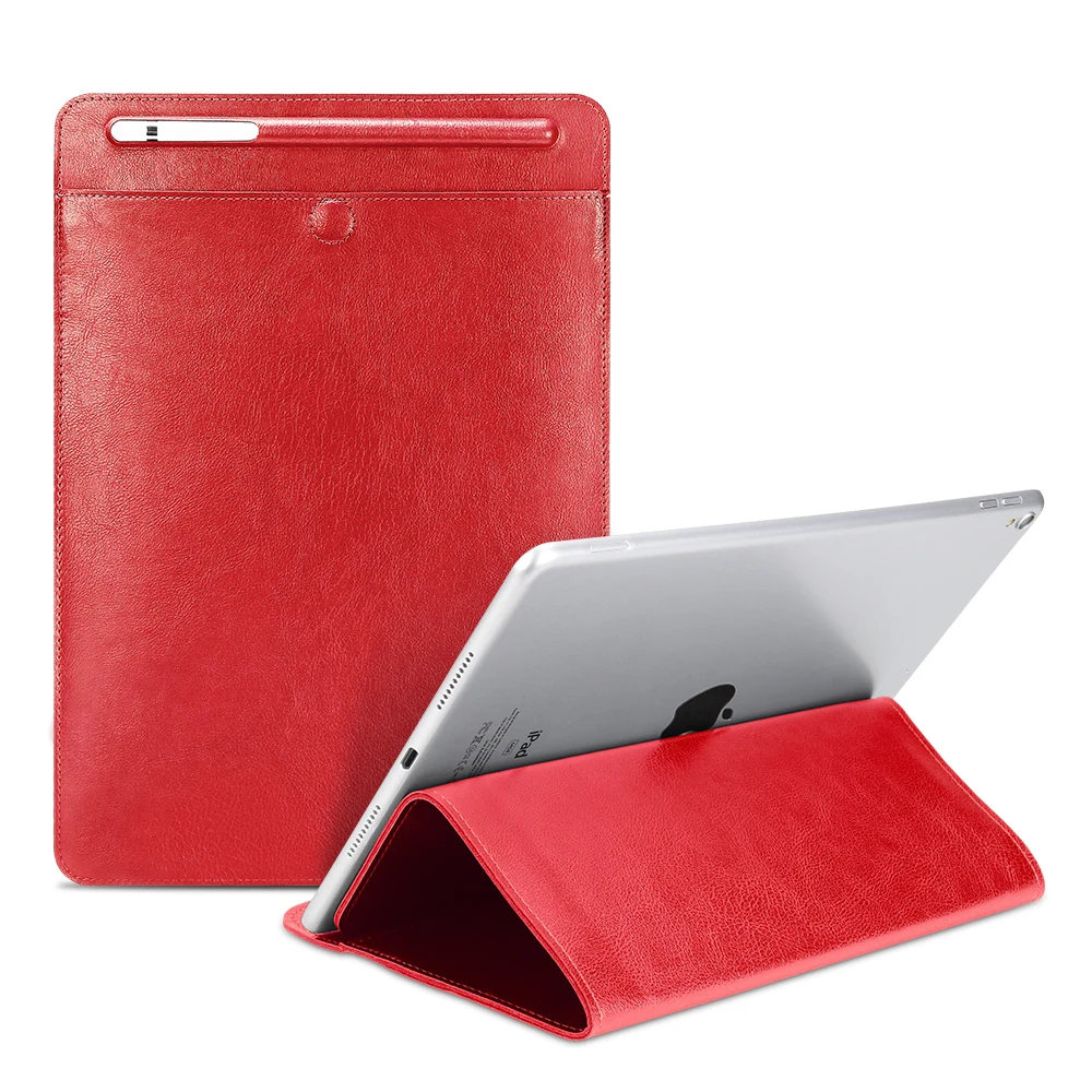 red SDYGHHT подходит для iPad Pro 11 чехол противоударный планшет подкладка рукав карман для нового iPad Pro 11 дюймов крышка выпуска - Цвет: red