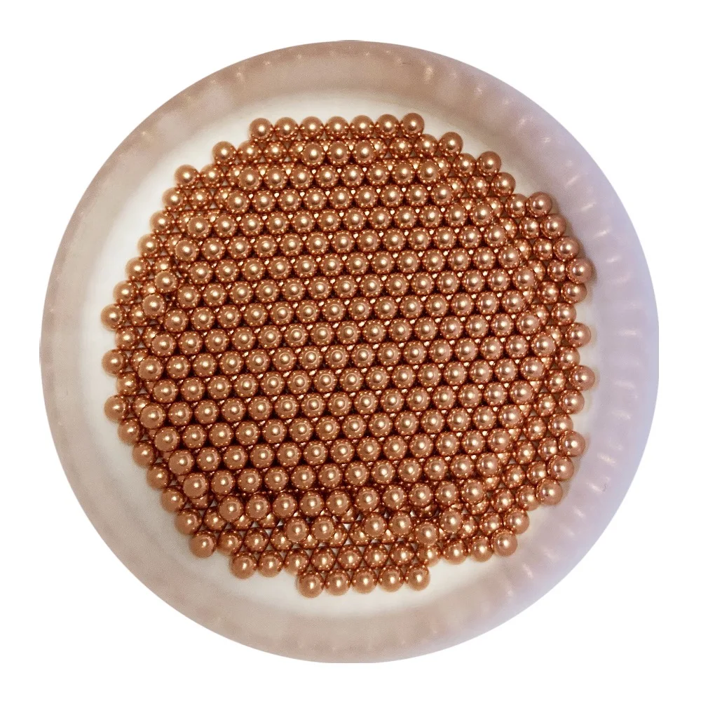 3mm 100pcs Solid Copper Bearing Balls (Min 99.9% Cu) | Обустройство дома